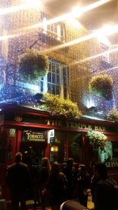The Temple Bar is actually really pretty from outside!